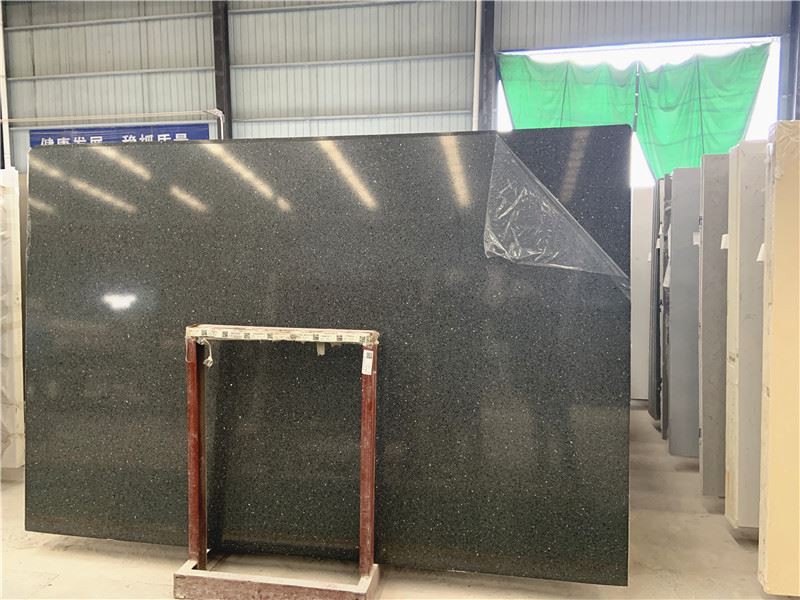 Black and white Terrazzo Floor 