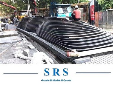 हाथ से नक्काशीदार पत्थर की मूर्ति ग्रेनाइट/संगमरमर का फव्वारा