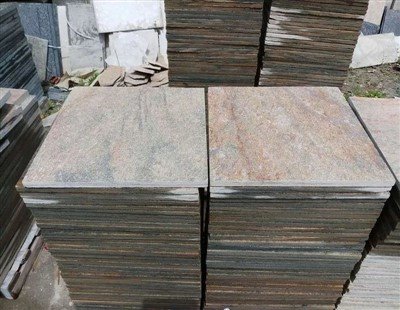 प्राकृतिक पत्थर गोल्डन रेत क्वार्टजाइट