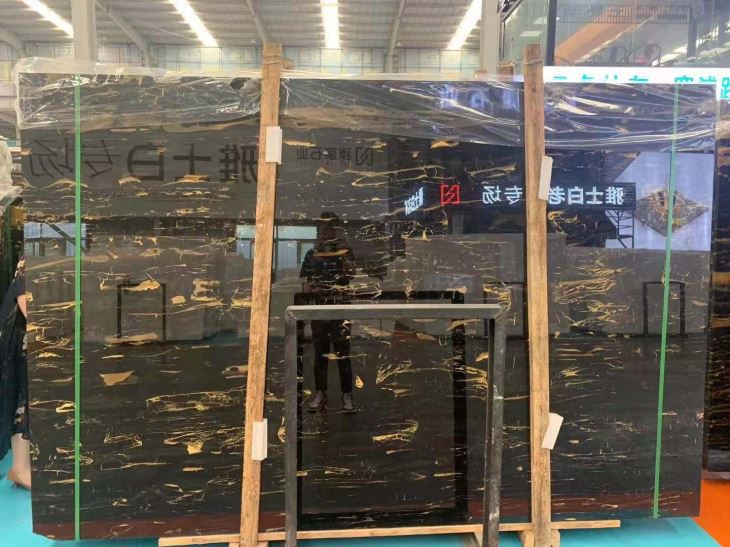 Portoro Gold Marble Slab