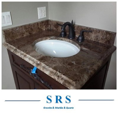 रसोई/बाथरूम/शौचालय के लिए प्राकृतिक स्टोन वैनिटी टॉप