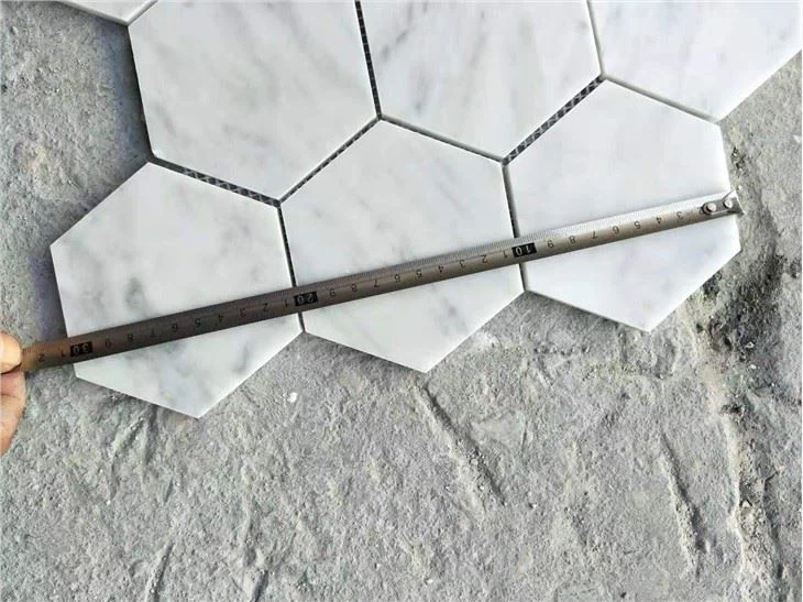 White Mosaic For Bathroom